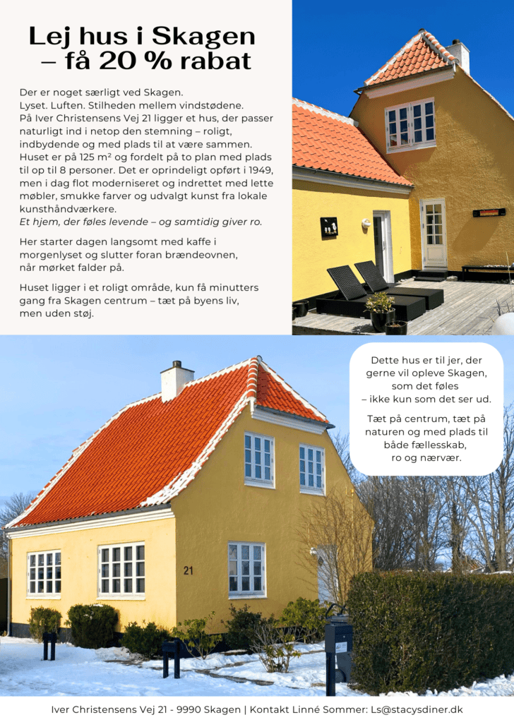 Sommerhus i Skagen - Få 20% rabat på din booking