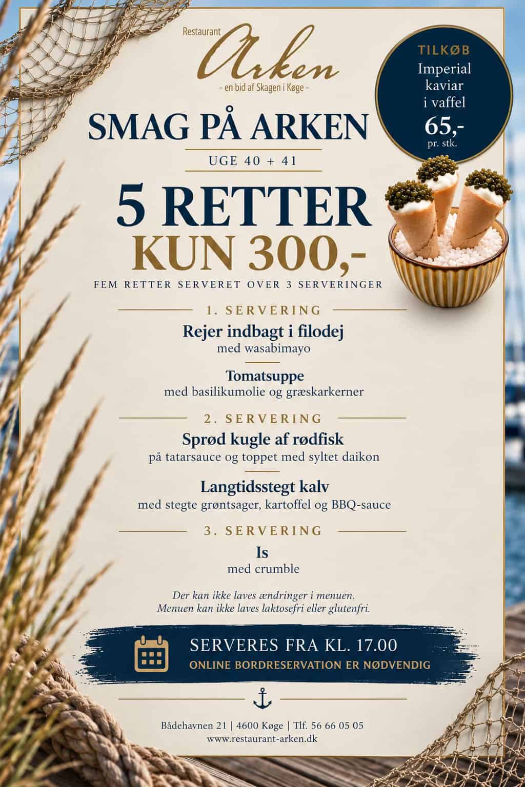 Smag på Arken uge 40+41 2026